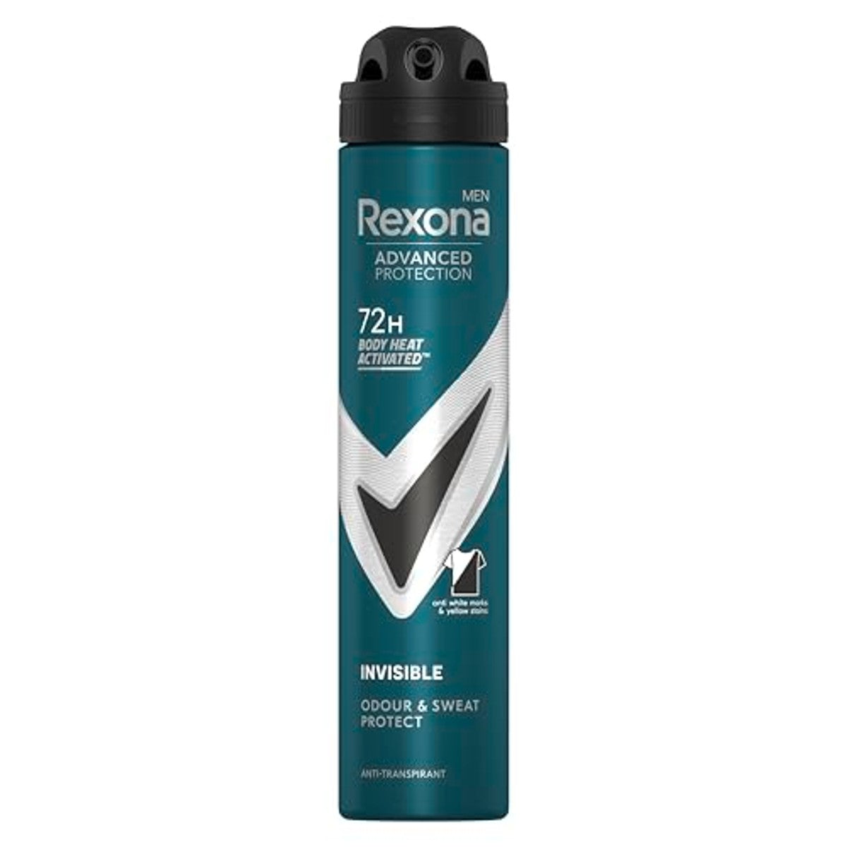 Rexona Invisible Black & White Deosol-spray 200 ml, 6 stuks – Rexona