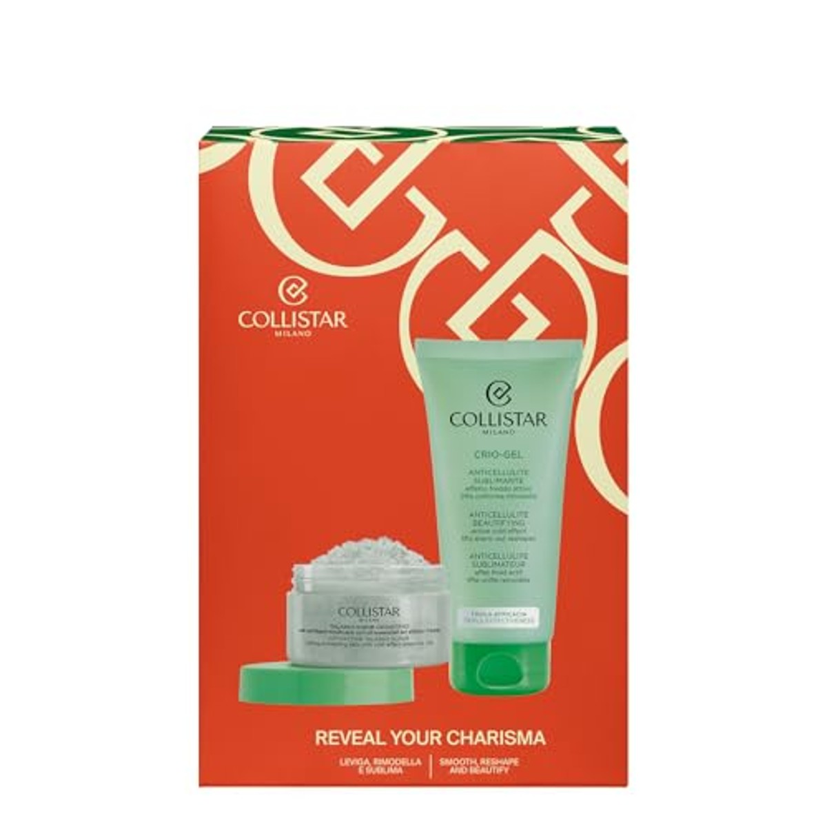 Collistar Crio-Gel Anti-Cellulitis 175 ml + Talasso-Scrub 150 g Cadeauset - 3-pack