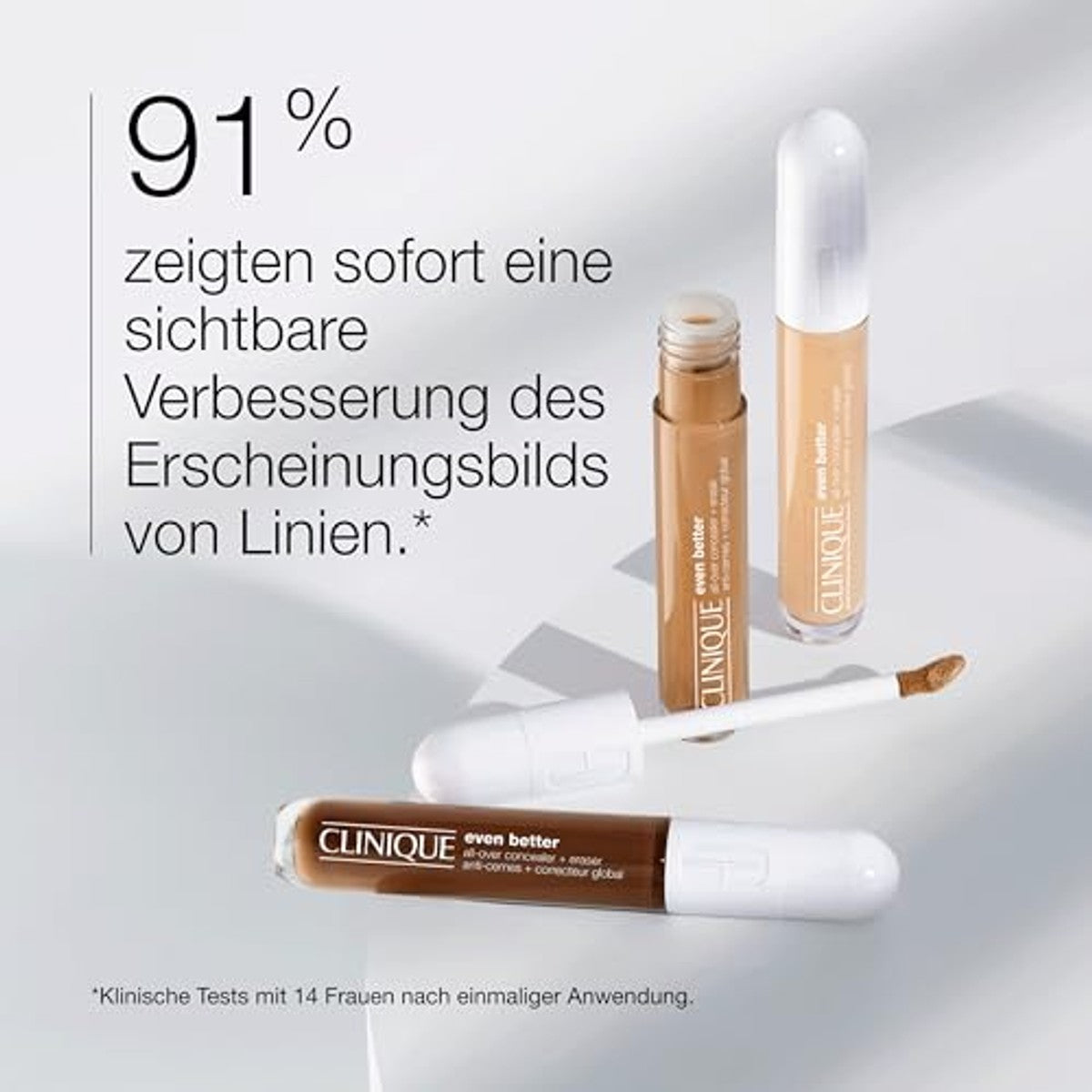 Clinique Even Better All-Over Concealer + Eraser CN28 Ivoor - 6 stuks