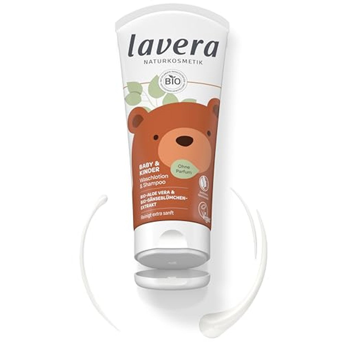 lavera Baby & Kinderen Wasgel & Shampoo 200 ml – foto 3