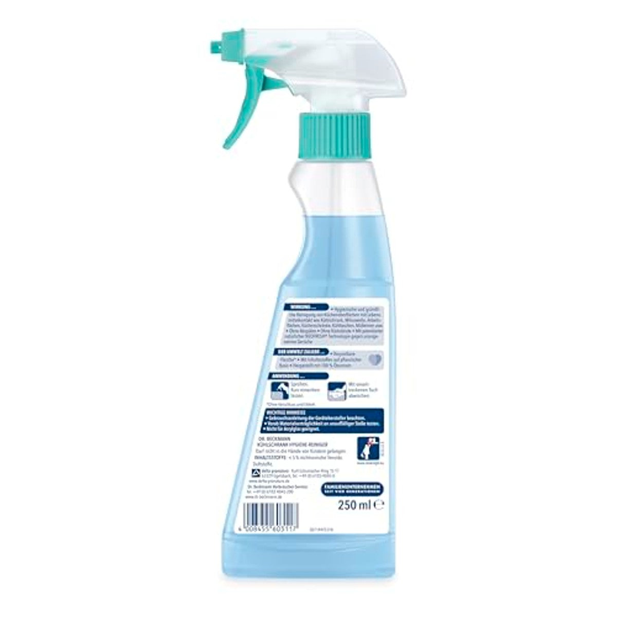 Dr. Beckmann Koelkast Hygiënereiniger Spray 250 ml – Dr. Beckmann