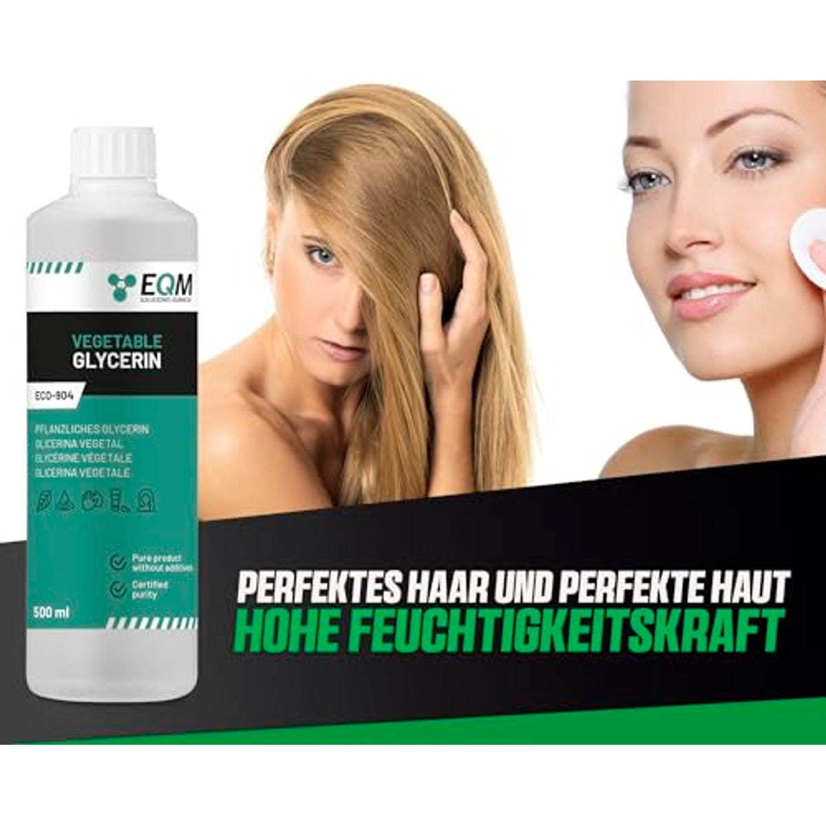 Chemical Ecosolutions EQM ECO-904 plantaardige glycerine 6 x 500 ml - Voordeelverpakking