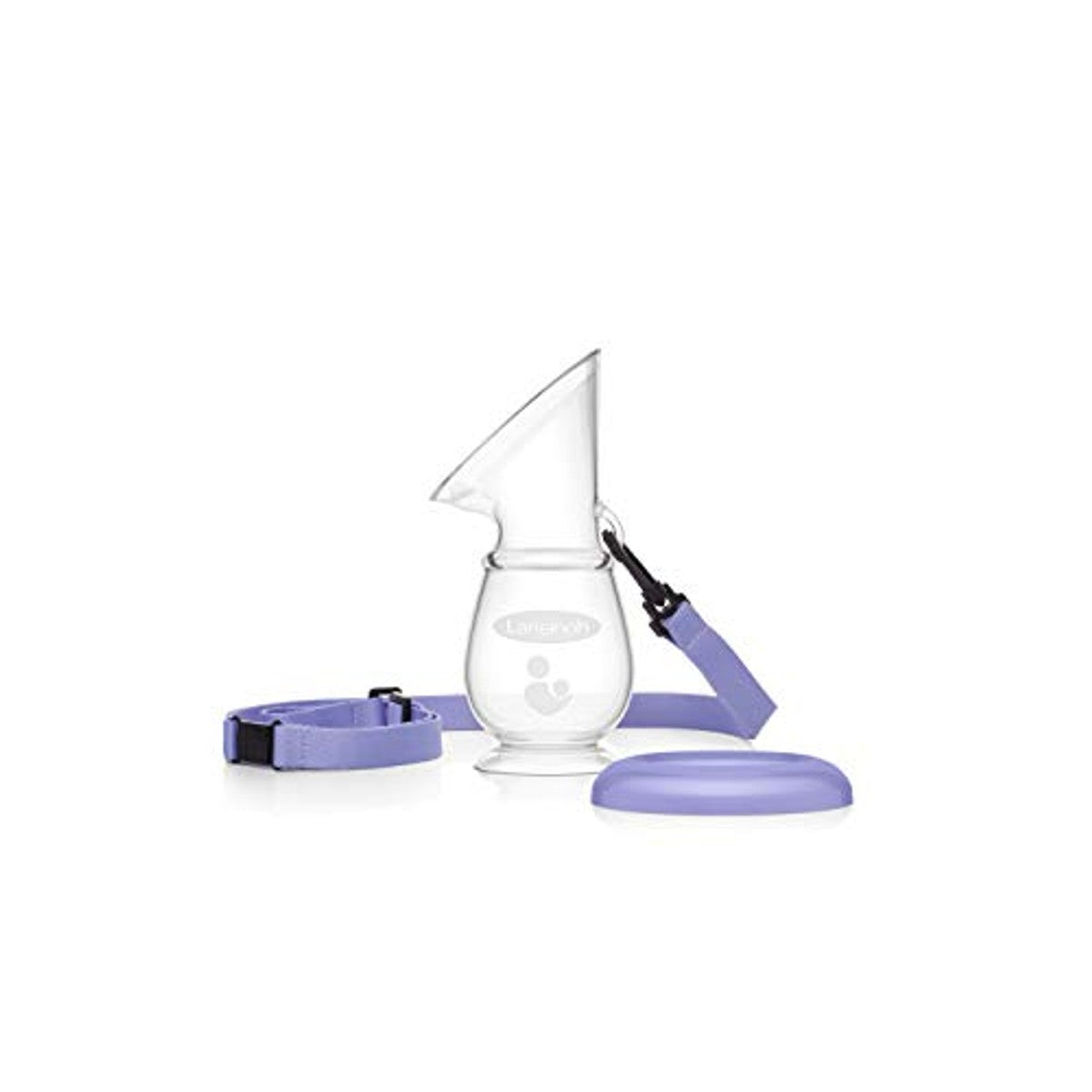 Lansinoh Siliconen borstkolf & moedermelkvanger & HPA lanoline tepelzalf, 40 ml - 100% natuurlijk & klimaatneutraal - kalmeert en beschermt belaste tepels – Lansinoh