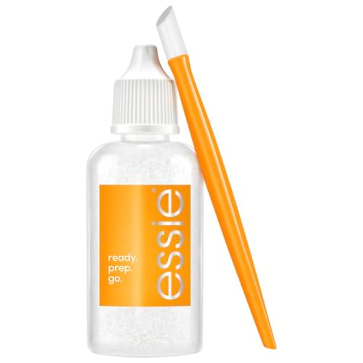 Essie ready.prep.go. Professionele 3-in-1 nagelverzorgingsset met nagelriemverwijderaar en herbruikbare nagelriemduwer voor perfecte nagels, 30 ml – essie