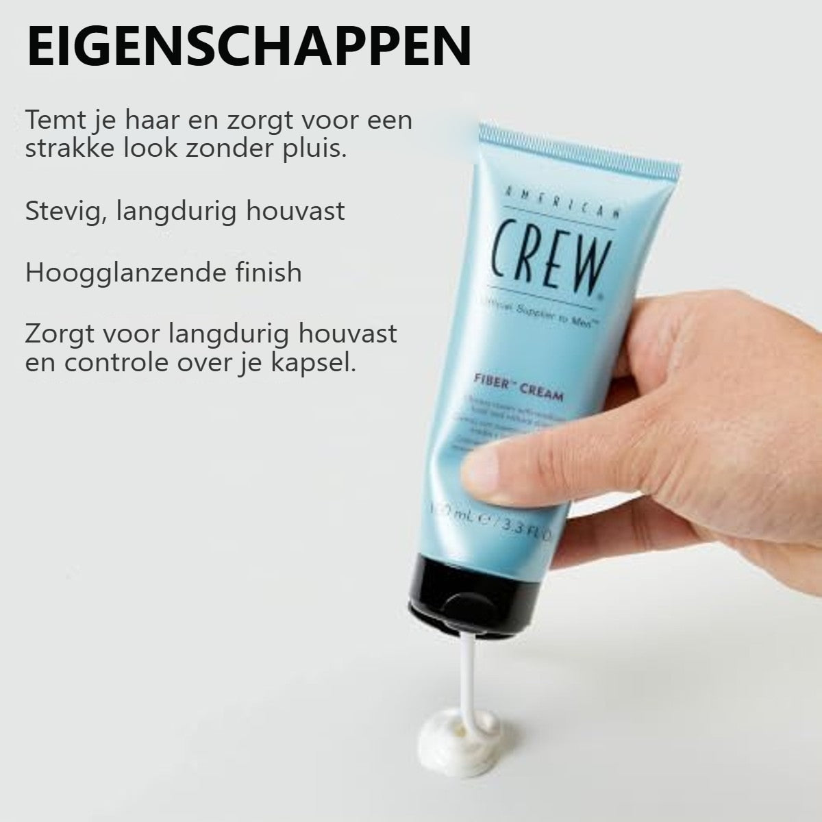 American Crew Fiber Cream Stylingcrème 100 ml 2 stuks – foto 3