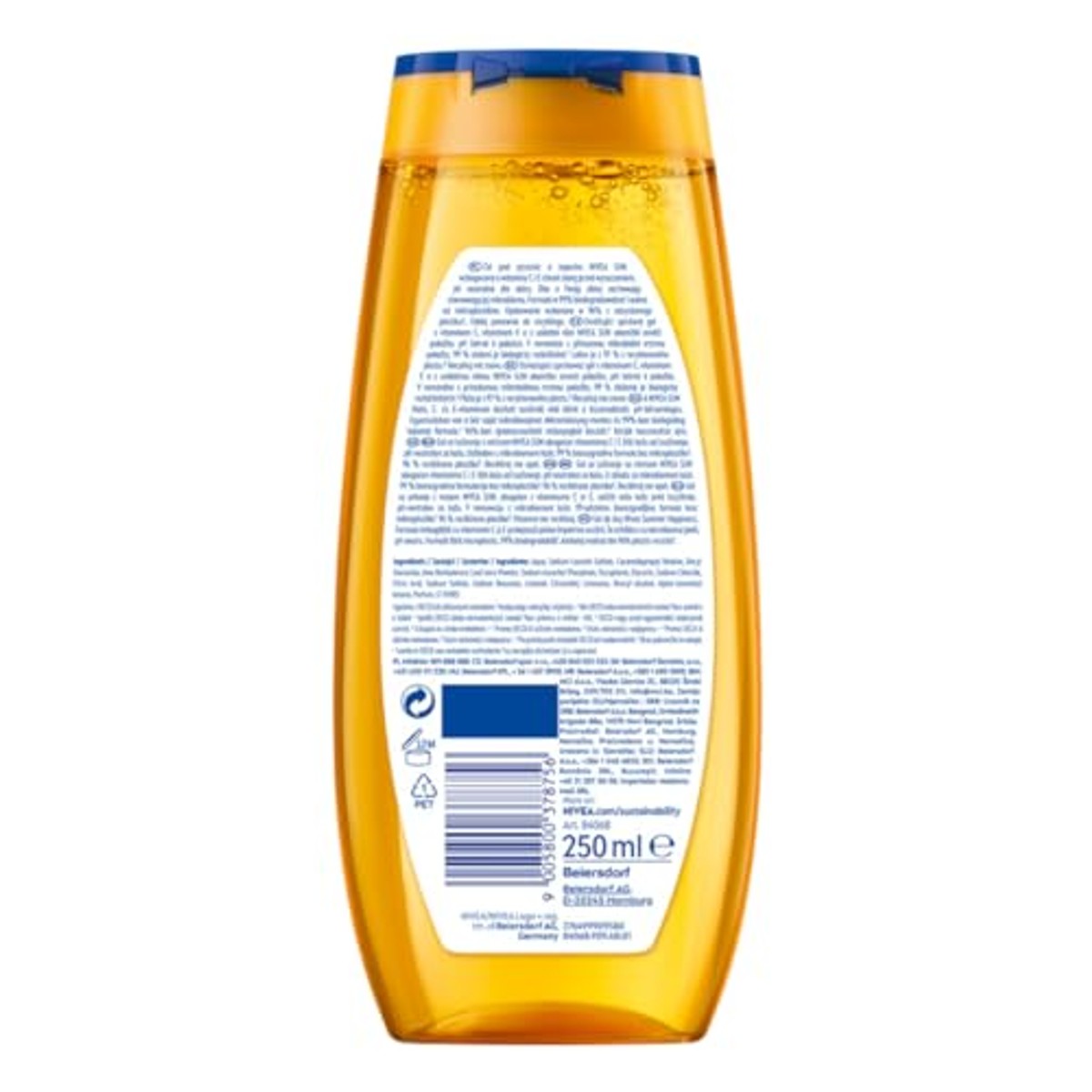 NIVEA Summer Happiness Douchegel 6 x 250 ml - Voordeelverpakking
