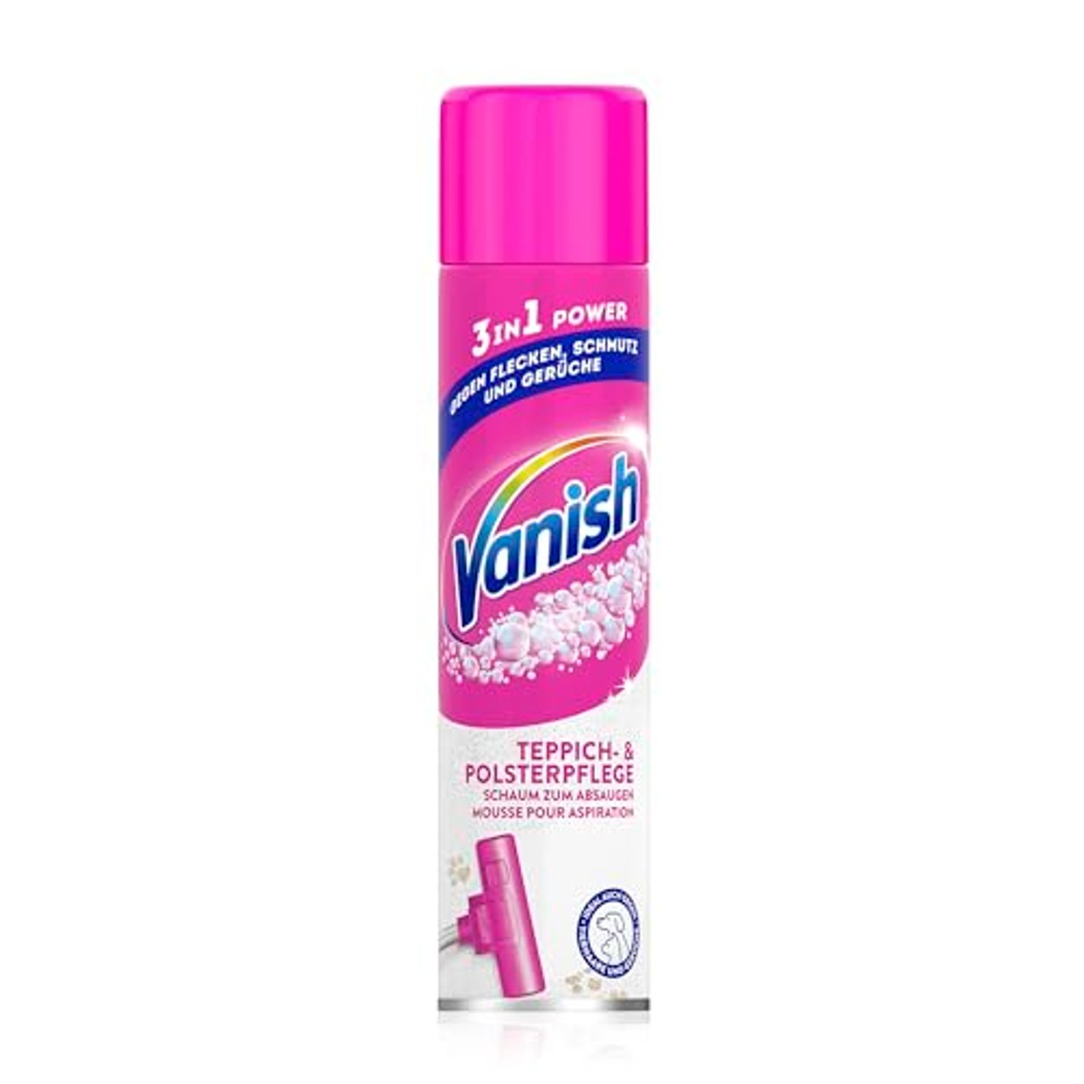 Vanish GOLD Power Foam Tapijtreiniger 1 x 650 ml (verpakking van 2) – Vanish