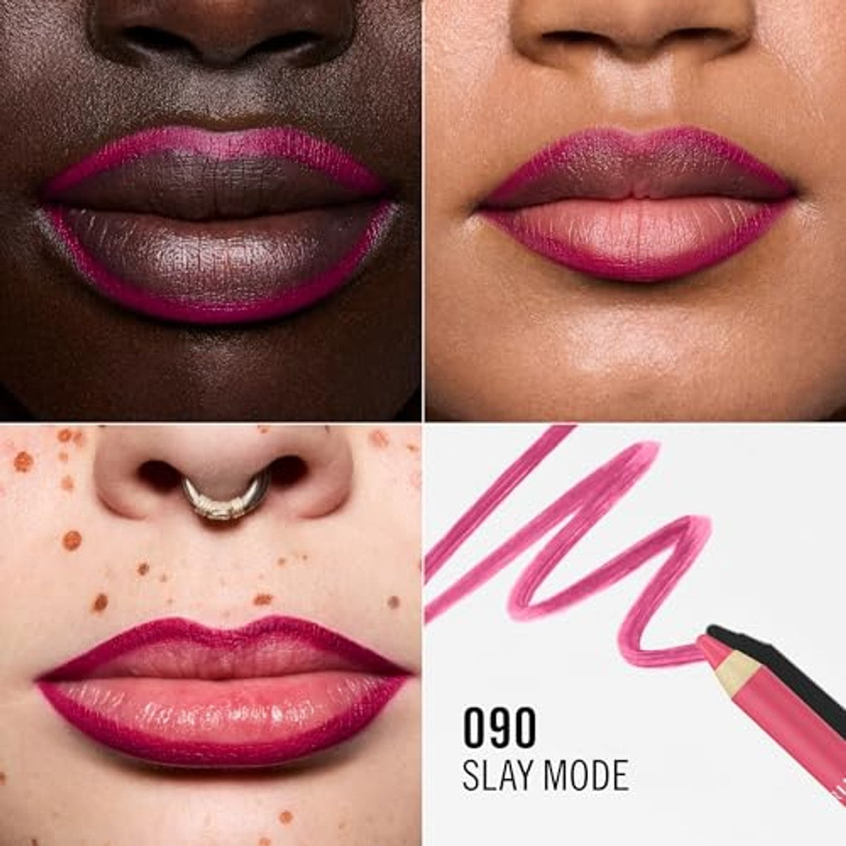 Rimmel London Oh My Plump! Lip Shaper 090 Slay Mode 1,2 g - 6 stuks