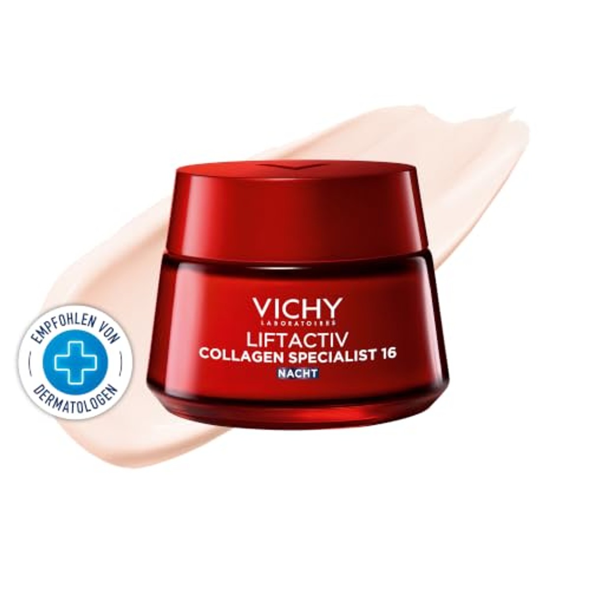 Vichy Liftactiv Collagen Specialist Nachtcrème Alle Huidtypes 50 ml - 3-pack
