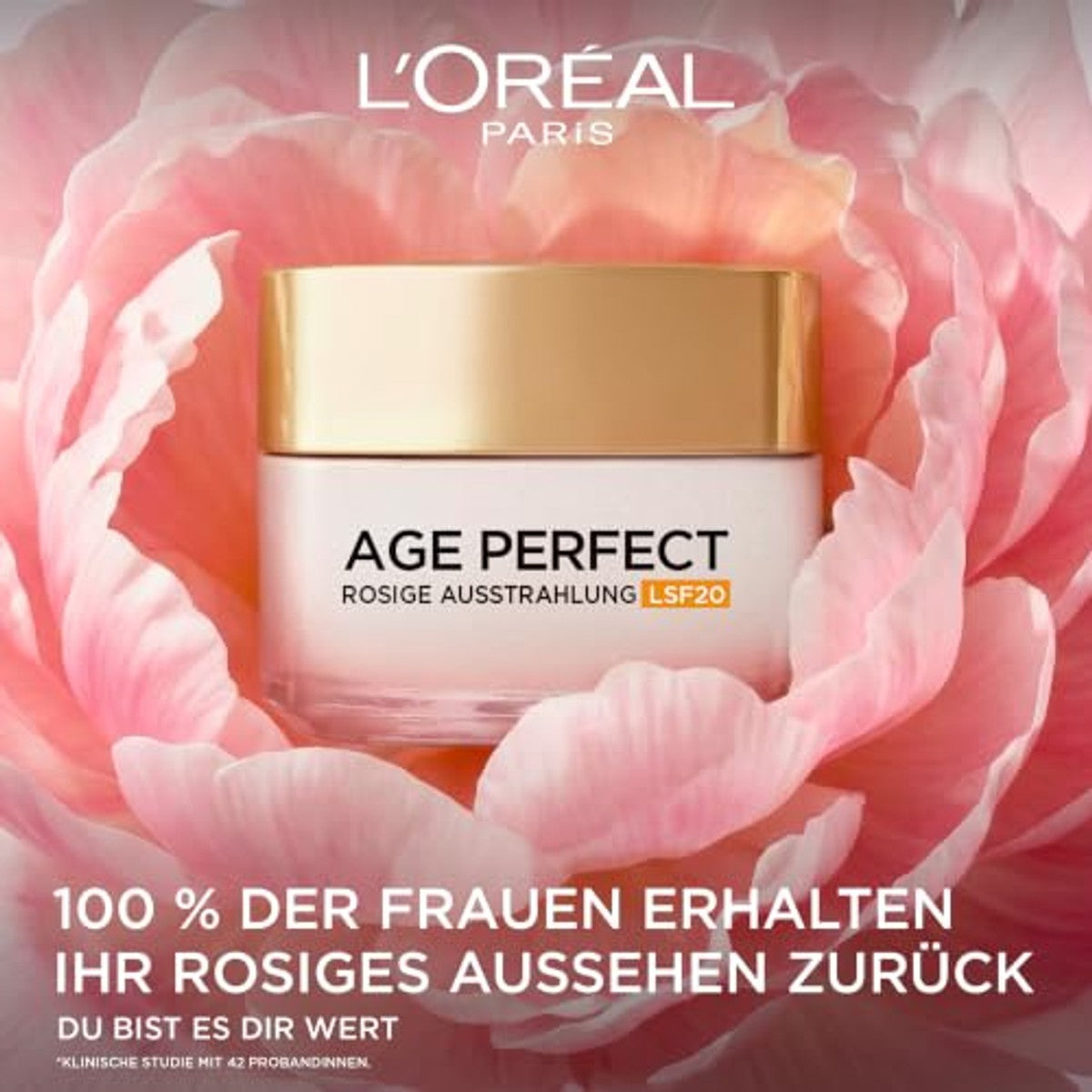L'Oréal Paris Age Perfect Golden Age Rosé Dagcrème SPF 20 6 x 50 ml - Voordeelverpakking