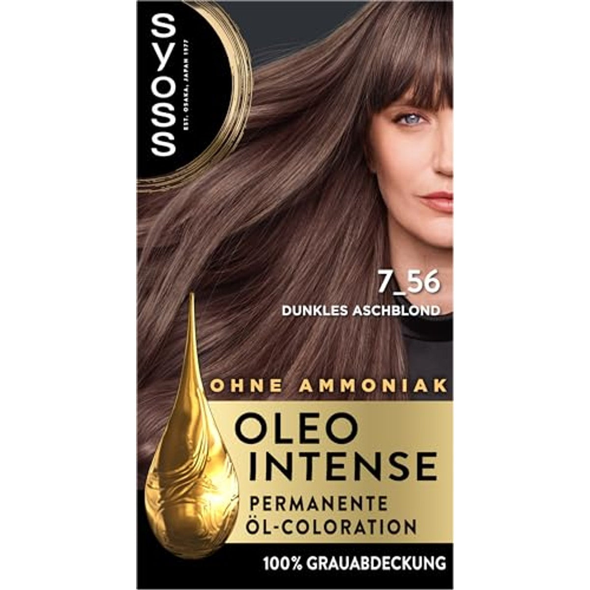 Syoss Oleo Intense 7-56 donker asblond 3 x 130 ml – Syoss