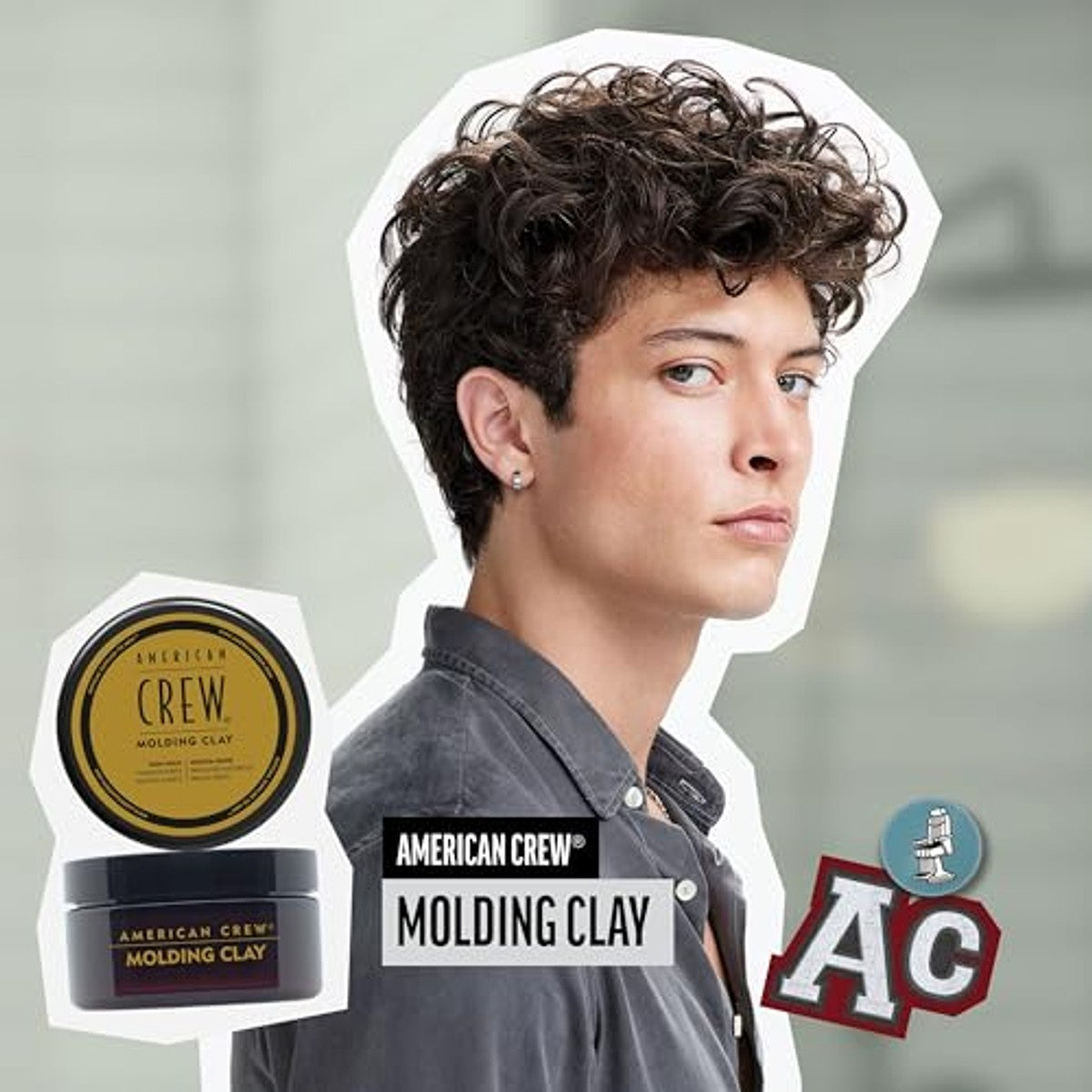American Crew Classic Molding Clay Stylingklei voor Mannen 85 g