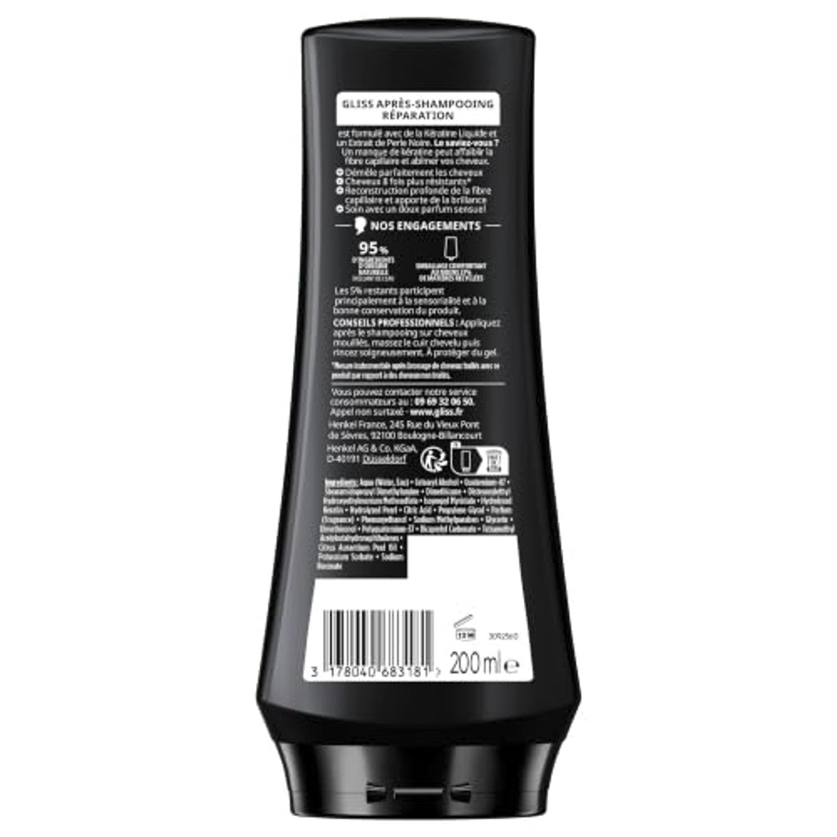 Schwarzkopf Gliss Ultimate Repair Conditioner 200 ml – Gliss