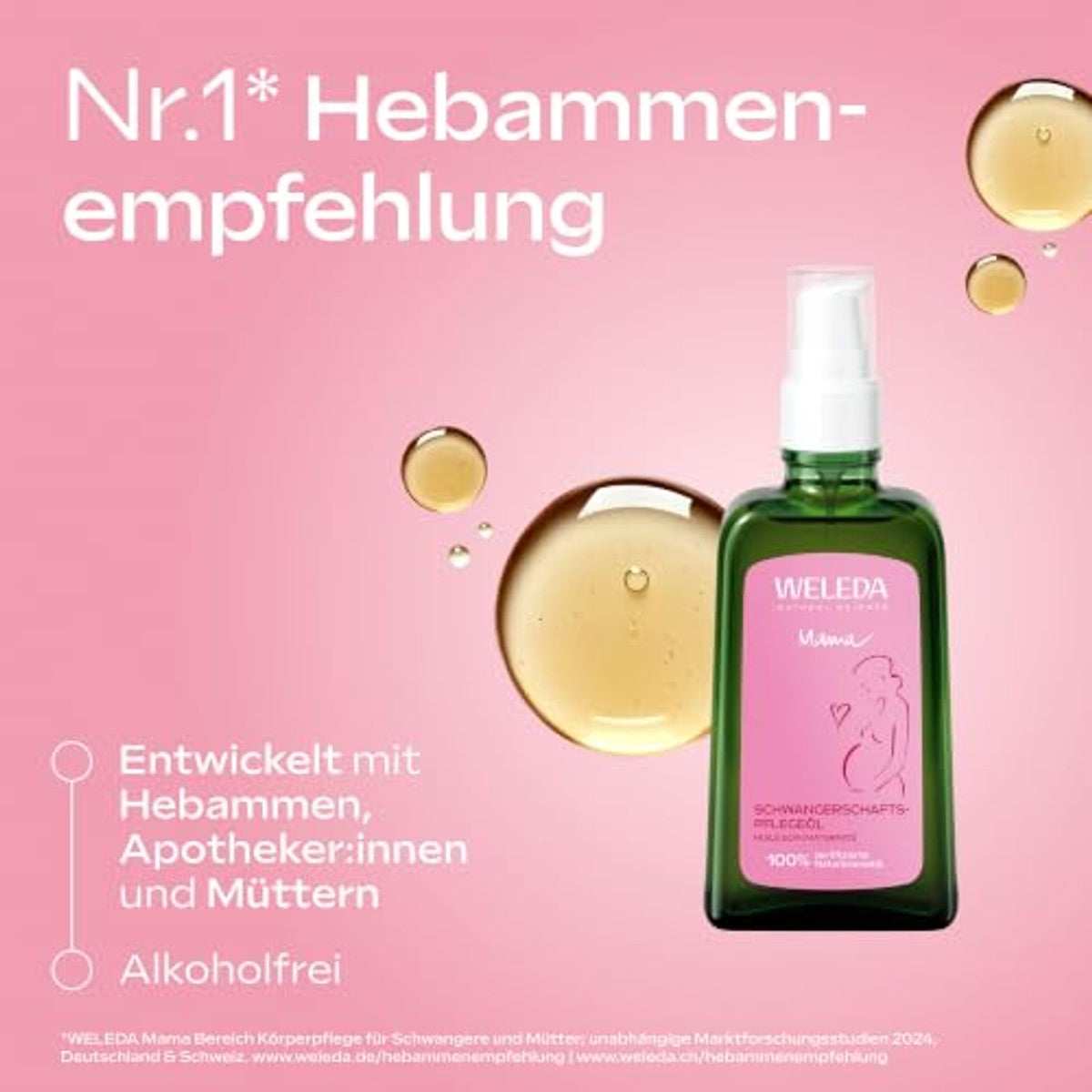 Weleda Zwangerschapsolie 100 ml - 6-pack