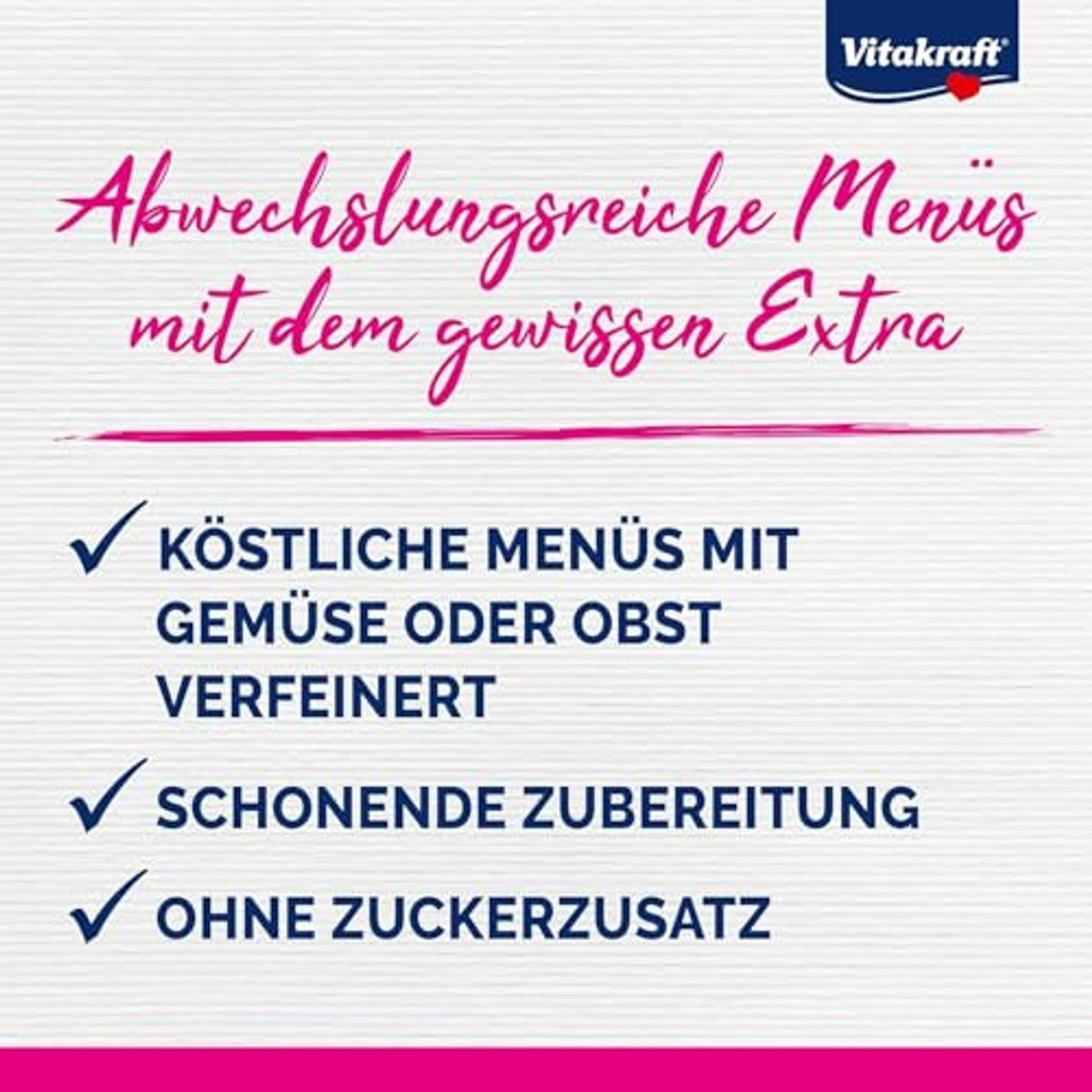 Vitakraft Poésie Création, natvoer voor katten, nat kattenvoer in saus, met koolvis, met pasta en tomaat, zonder toegevoegde suiker en granen (1 x 85 g) – Vitakraft