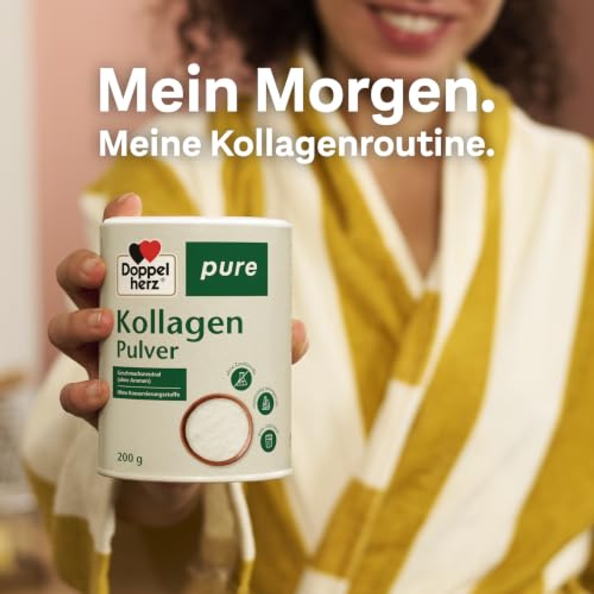 Doppelherz Zuiver Collageenpoeder 200 g - 3-pack