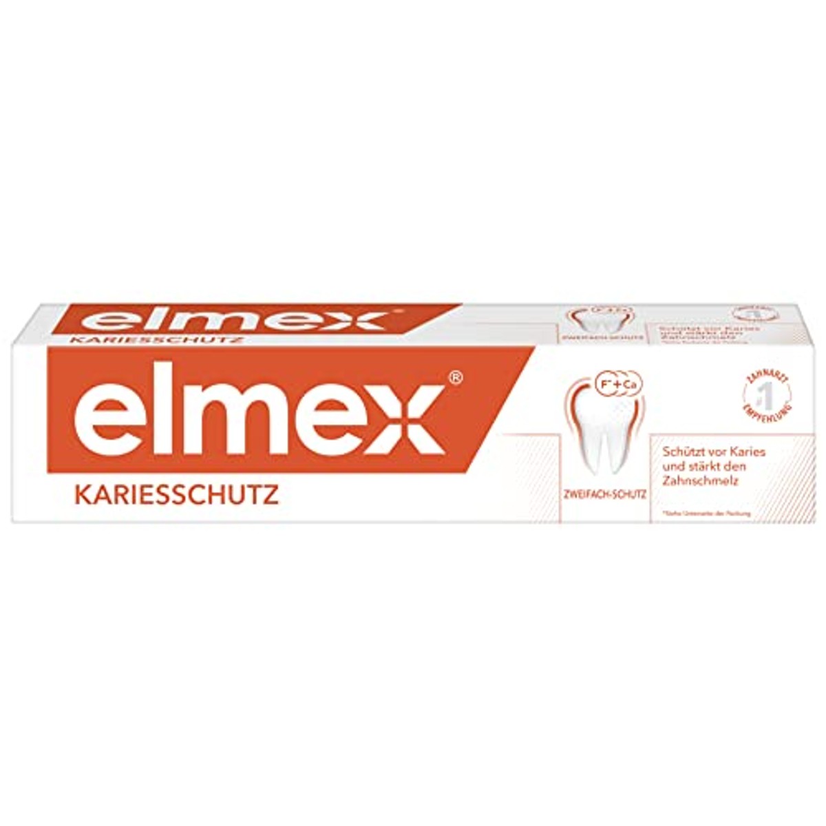 ELMEX Tandpasta cariësbescherming 6 x 75 ml - Voordeelverpakking