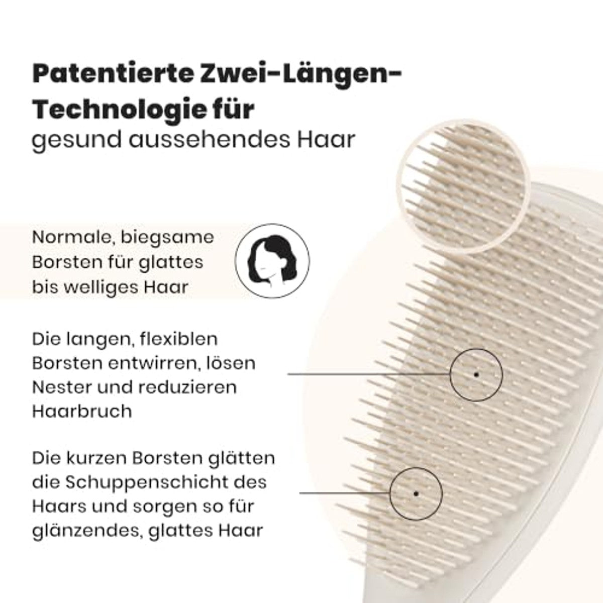 Tangle Teezer Ultimate Detangler Puimsteengrijs Matte Afwerking - 3-pack – foto 3