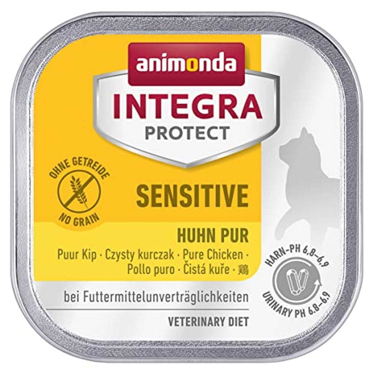 animonda Integra Protect dieet kattenvoer kalkoen + aardappel 16 x 100 g - 3-pack