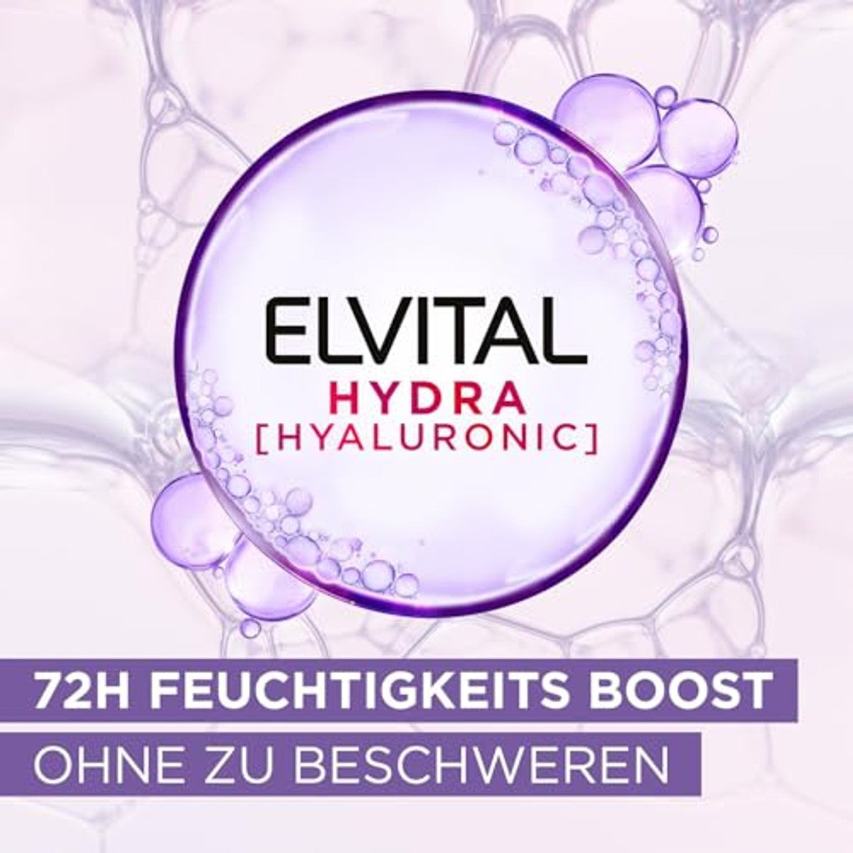 L'Oréal Paris Elvital Hydra Hyaluronic Hydraterende spoeling voor glanzend haar, hyaluronconditioner voor een vochtboost en bescherming, langdurige hydratatie en verzorging, 250 ml – L'Oréal