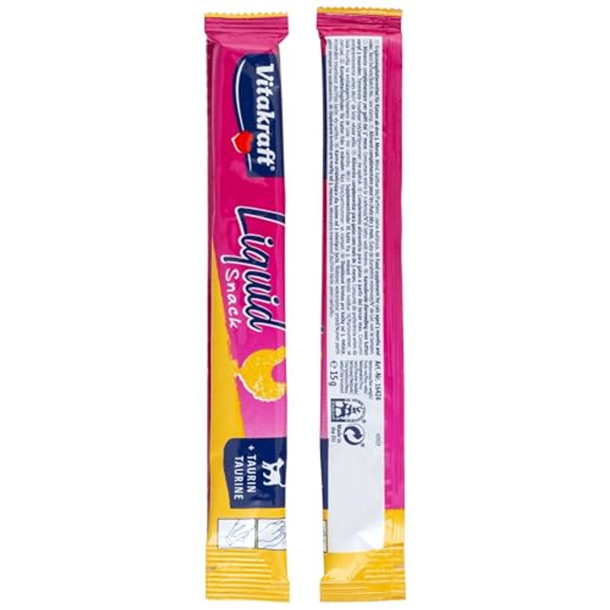 Vitakraft Vloeibare Snack kattensnack kip 10 x 6 stuks - 6-pack
