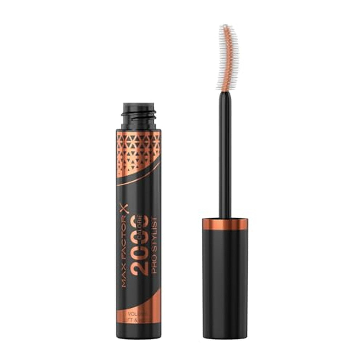 Max Factor 2000 Calorie Pro Stylist Mascara Black 9 ml - 3 stuks