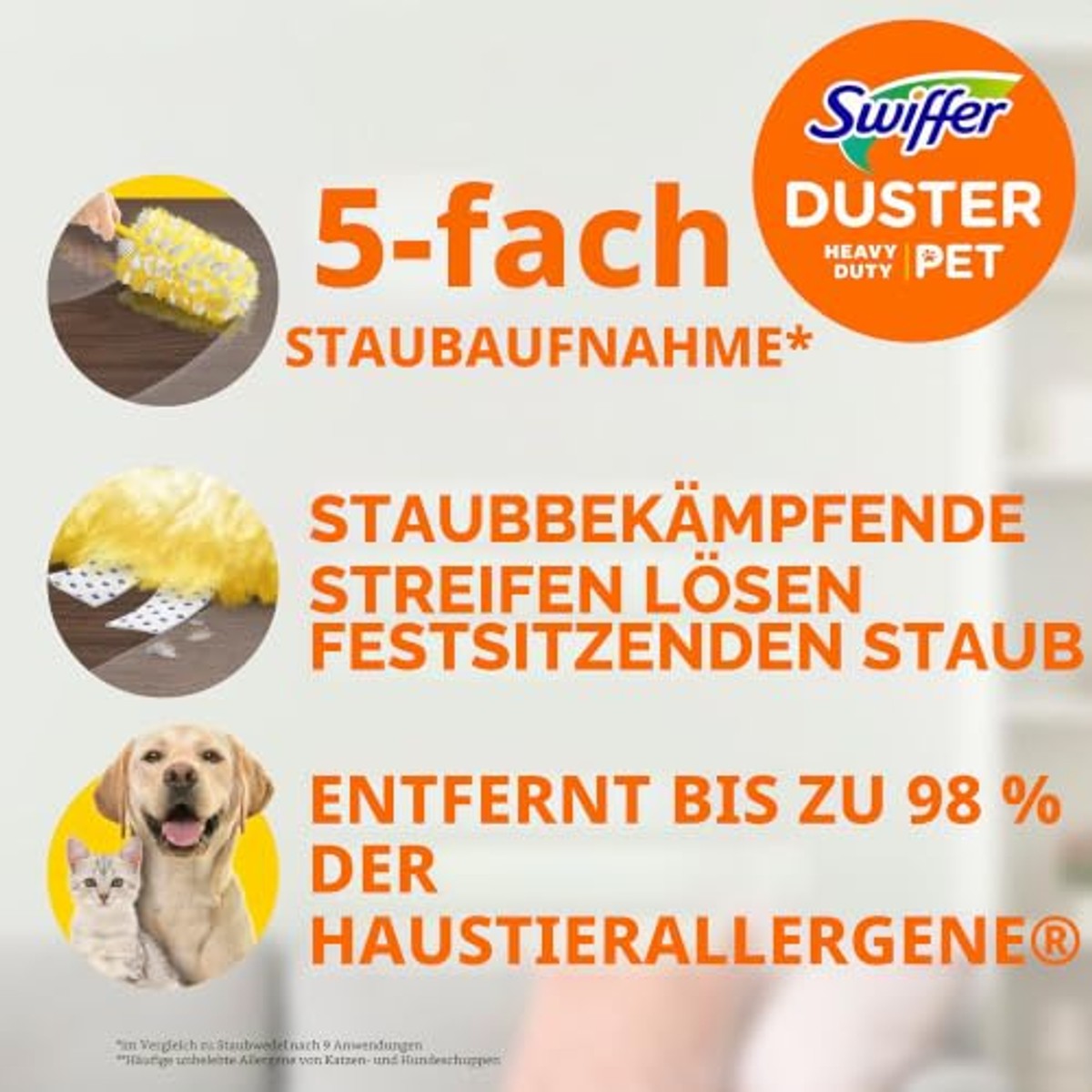 Swiffer 360 Dusters Pet Navullingen Febreze Odor Defense 11 Count – Swiffer