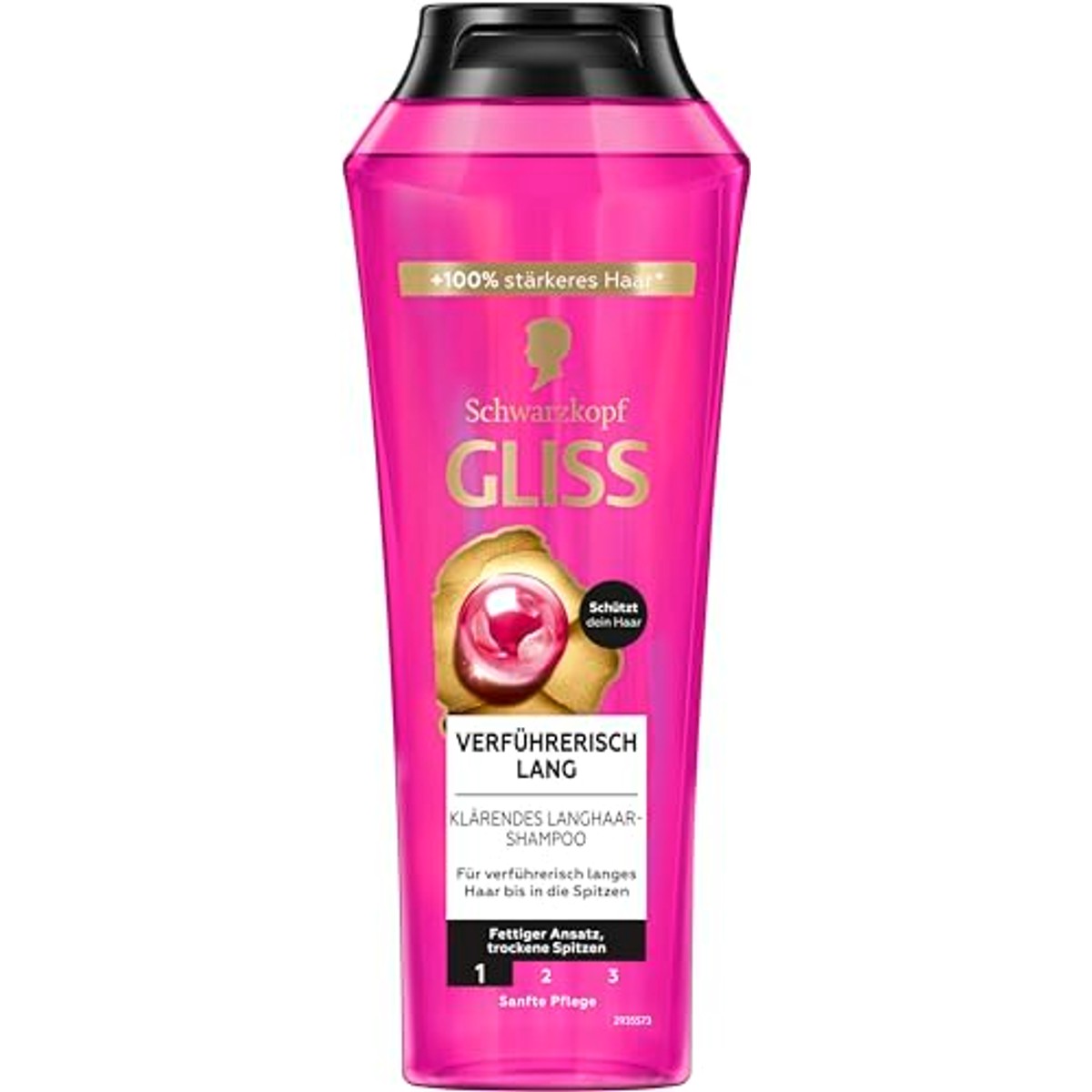 Gliss Verleidelijk lang shampoo 250 ml (4 stuks) – Gliss