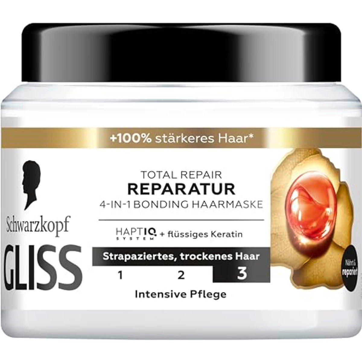 Gliss 4-in-1 herstel Total Repair 6 x 400 ml - Voordeelverpakking