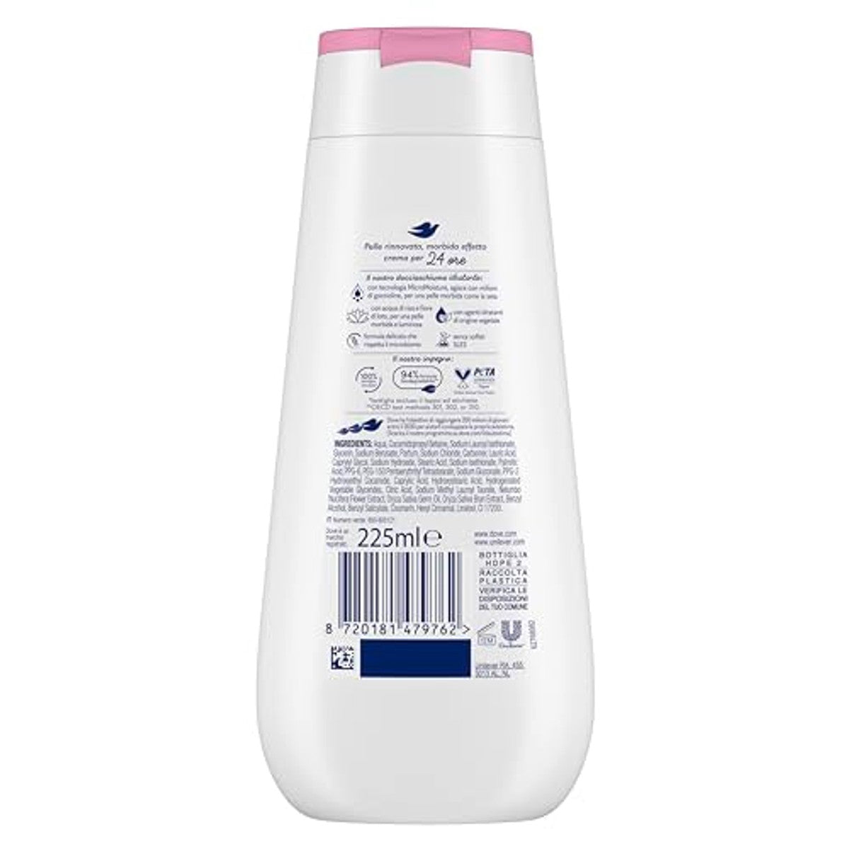 Dove Illuminante douchegel 6 x 225 ml - Voordeelverpakking