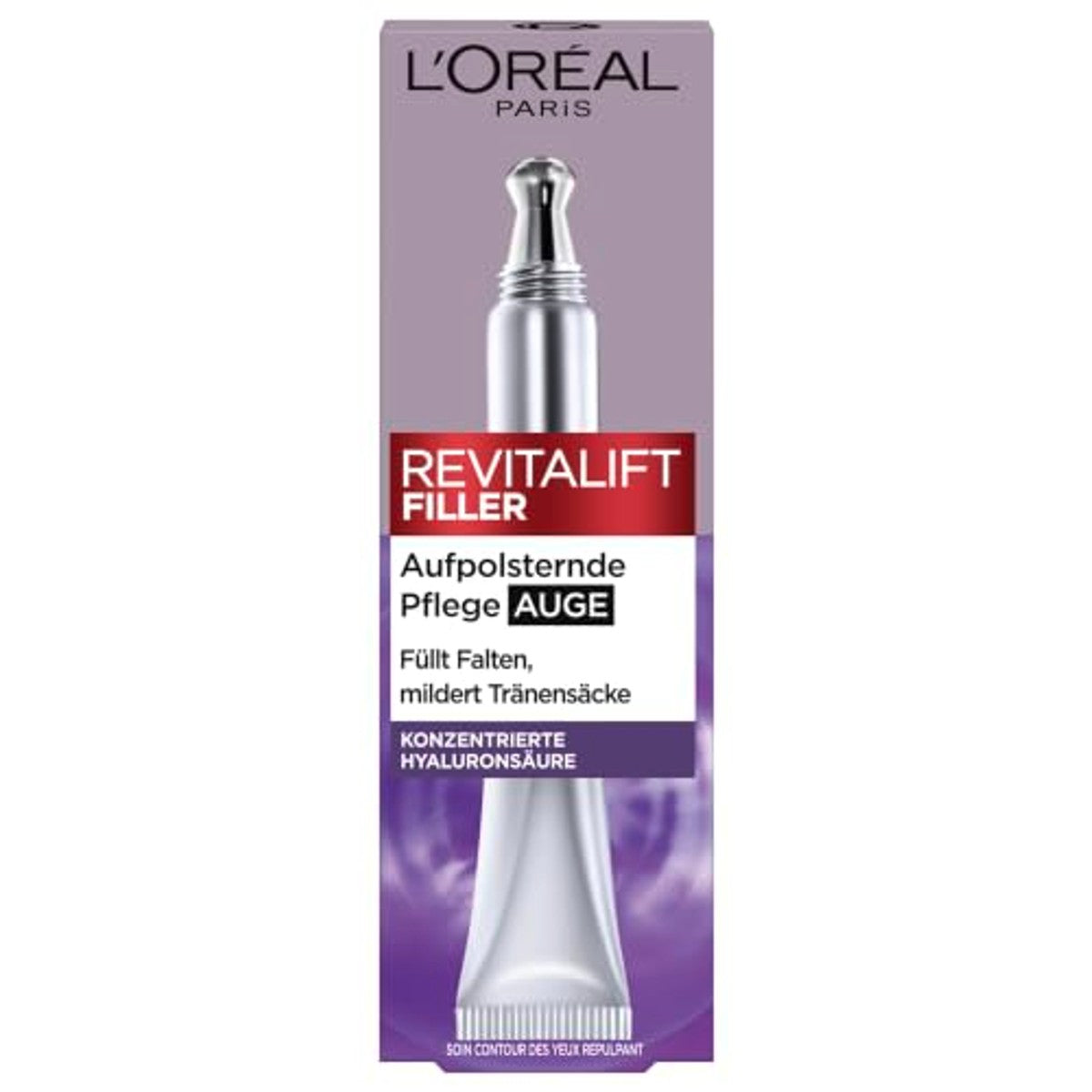L'Oreal Paris Revitalift Filler Oogverzorging 3 x 15 ml - Voordeelverpakking