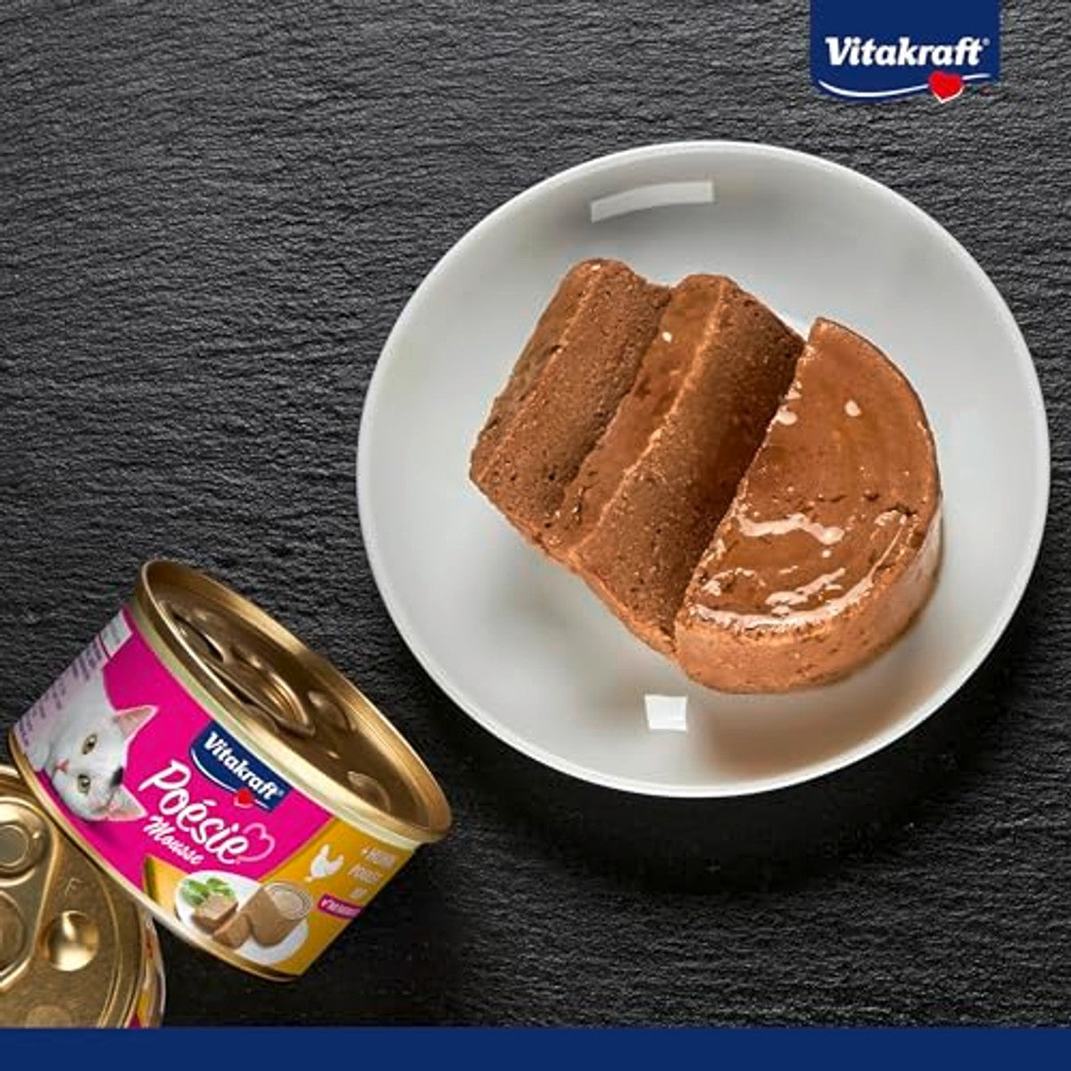 Vitakraft Poésie Mousse natvoer kattenvoer kip 12 x 85 g - 6-pack