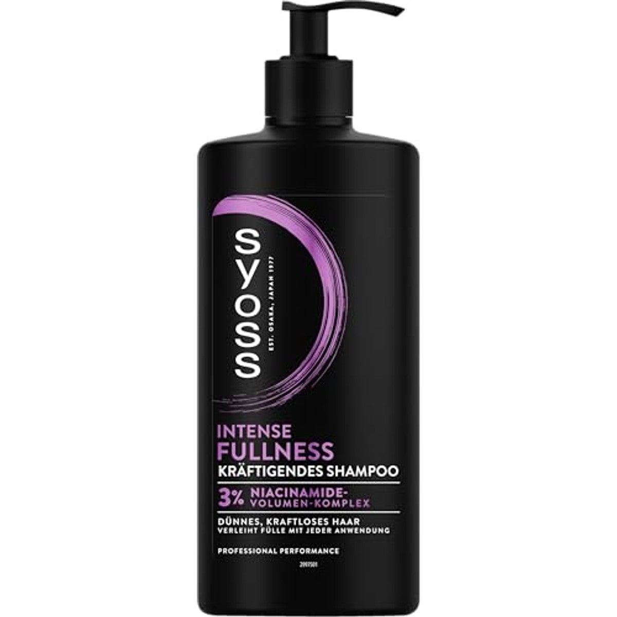 Syoss Intense Fullness Shampoo 440 ml - 3 stuks