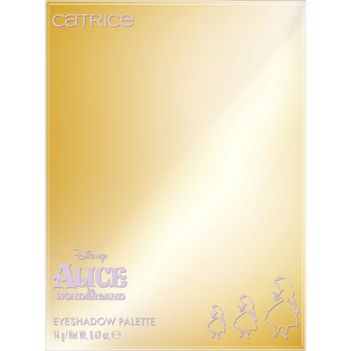 Catrice Disney Alice in Wonderland Oogschaduwpalet, oogschaduw, nr. C02, meerkleurig, 12 kleuren, sterk gepigmenteerd, veganistisch, zonder microplasticdeeltjes, nanodeeltjes, olievrij, per stuk – Catrice Cosmetics
