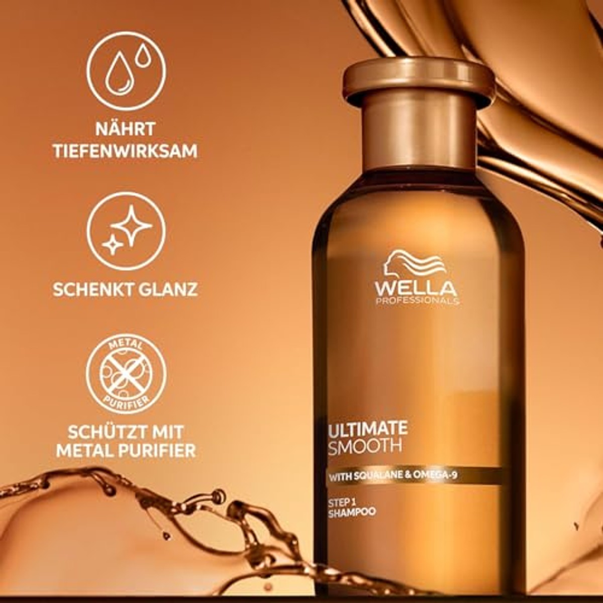 Wella Professionals Ultimate Smooth Bundle 250 ml + 6 x 200 ml - Voordeelverpakking
