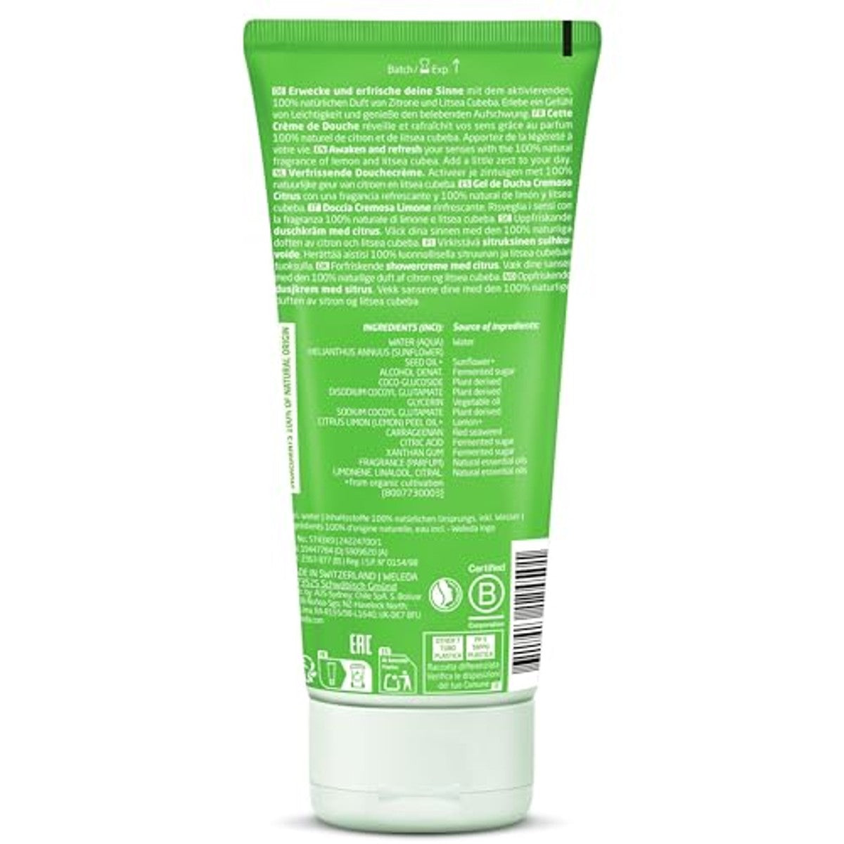 Weleda Citrus Refresh Douchegel 200 ml