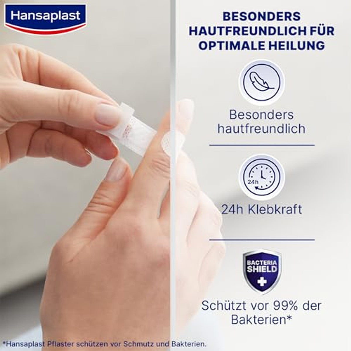 Elastoplast Hansaplast Sensitive pleisters 20 strips – Elastoplast