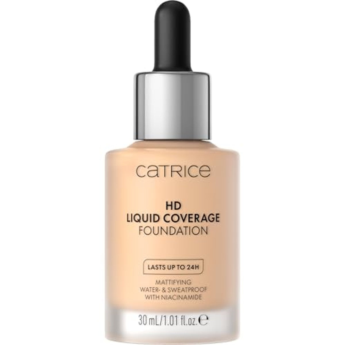 Catrice Cosmetics HD Liquid Coverage Foundation 008 Fair Beige 30 ml - 3-pack