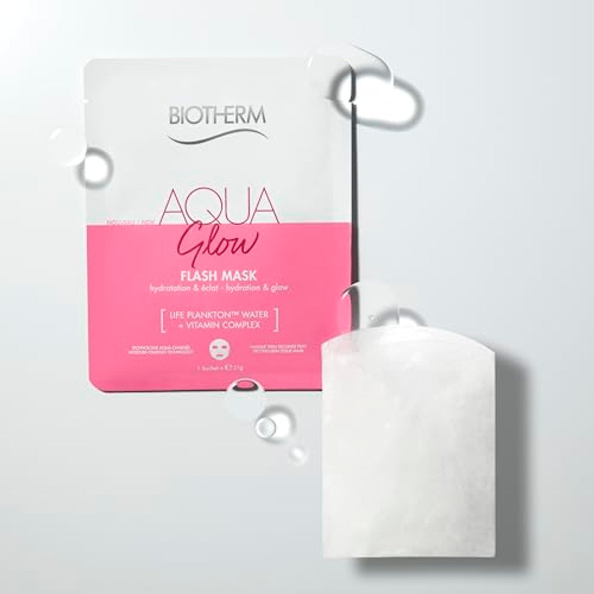Biotherm Aqua Super Mask Glow Doekmasker 31 g