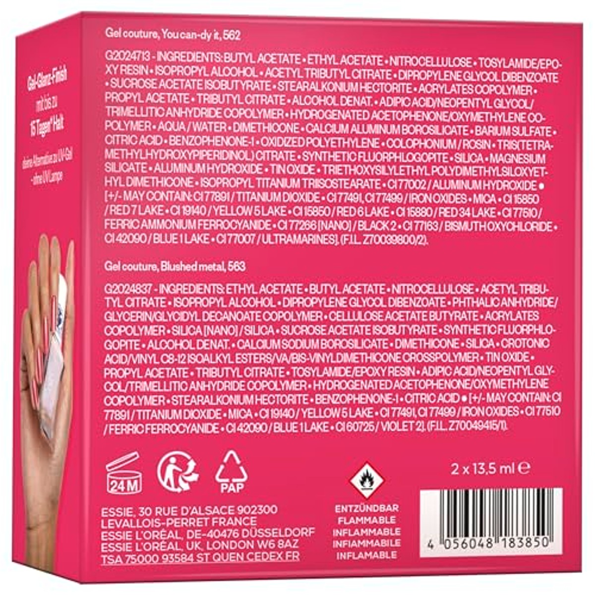 essie Gel by essie you got me at candy set - 6 stuks
