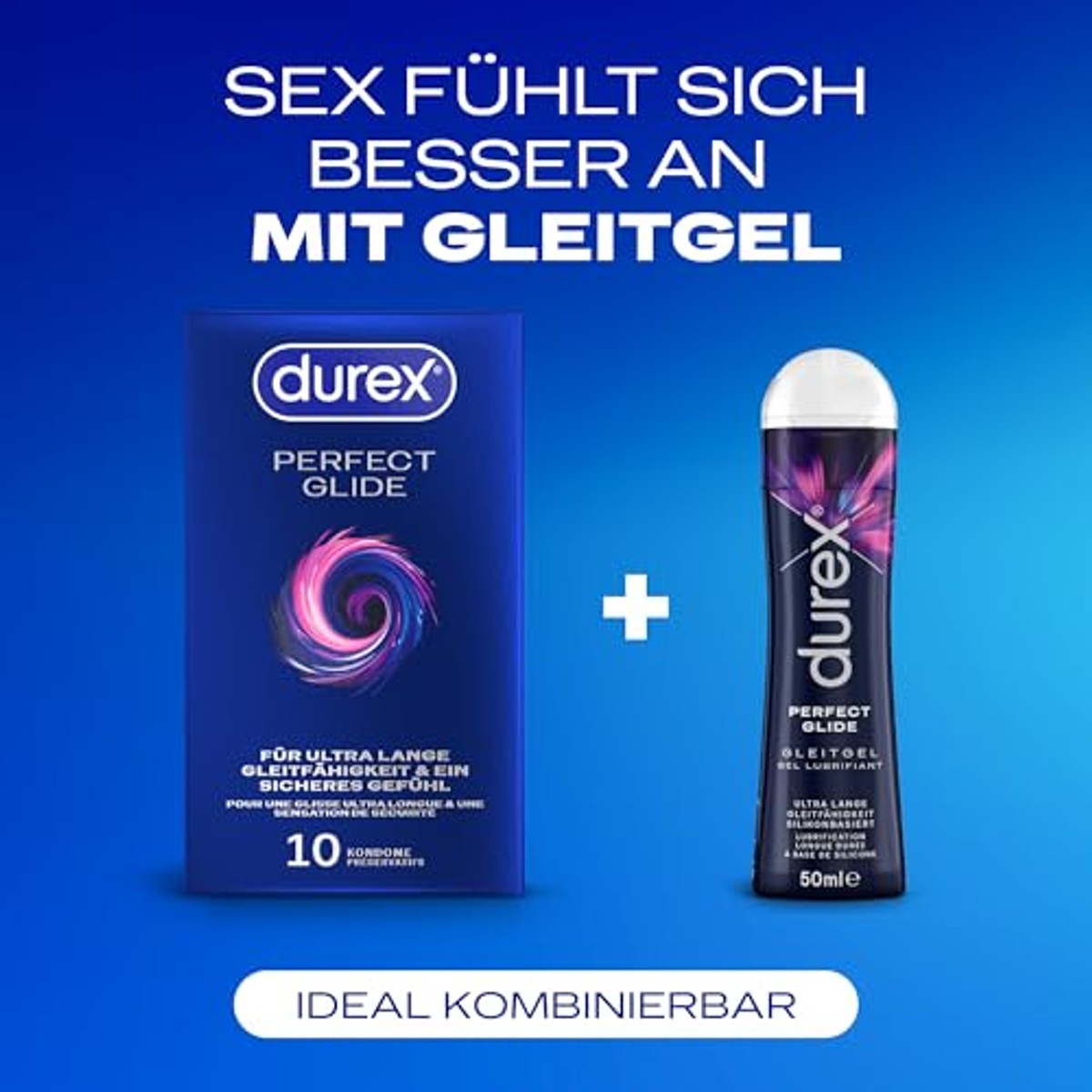 Durex Perfect Glide condooms 10 stuks – Durex
