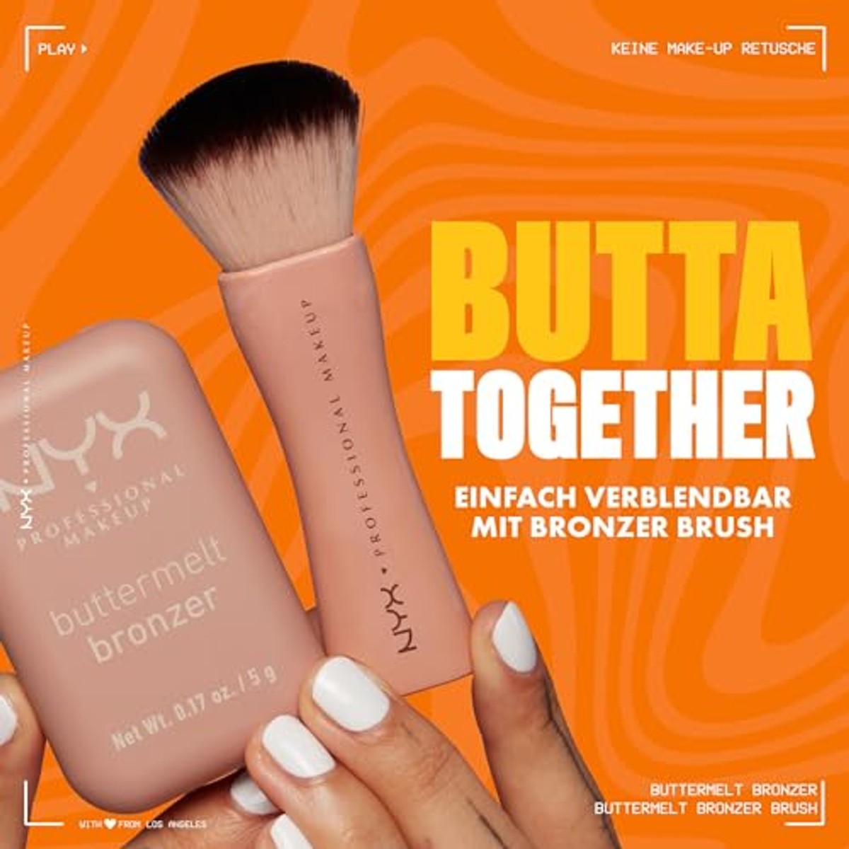 NYX PROFESSIONAL MAKEUP Buttermelt Bronzer Butta Biscuit 5 g - 6 stuks