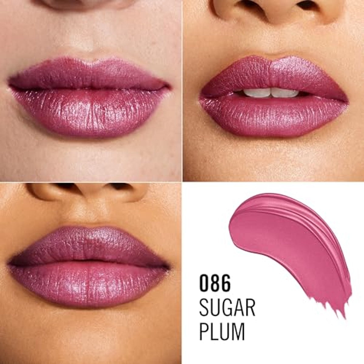 Rimmel London Lasting Finish Lipstick Sugar Plum 086 - 6 stuks