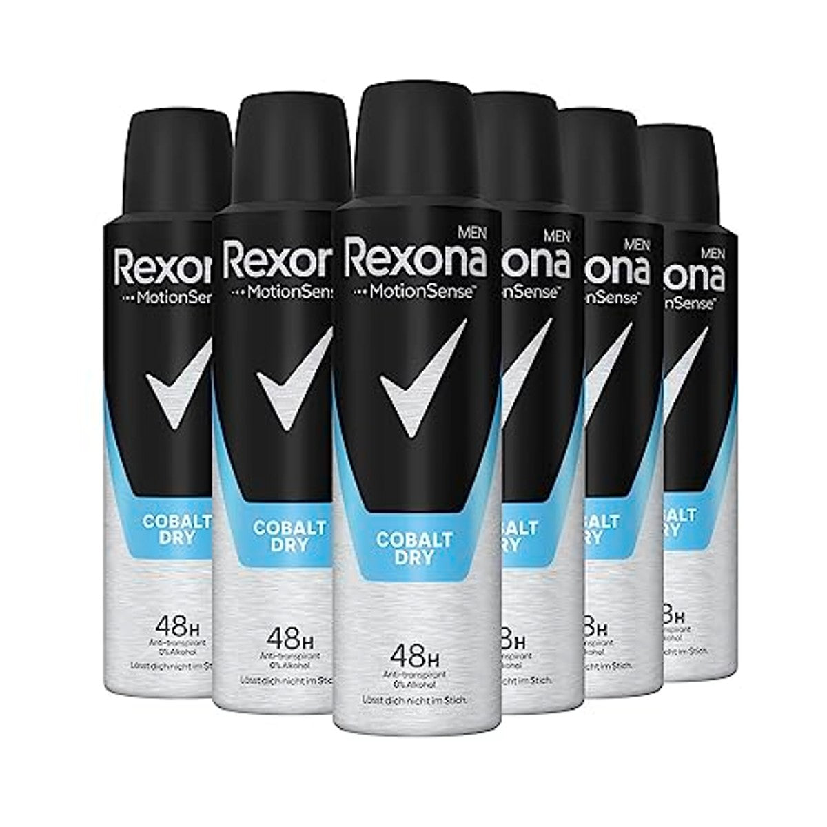 Rexona Men Anti-Transpirant Spray Cobalt Dry - 3-pack