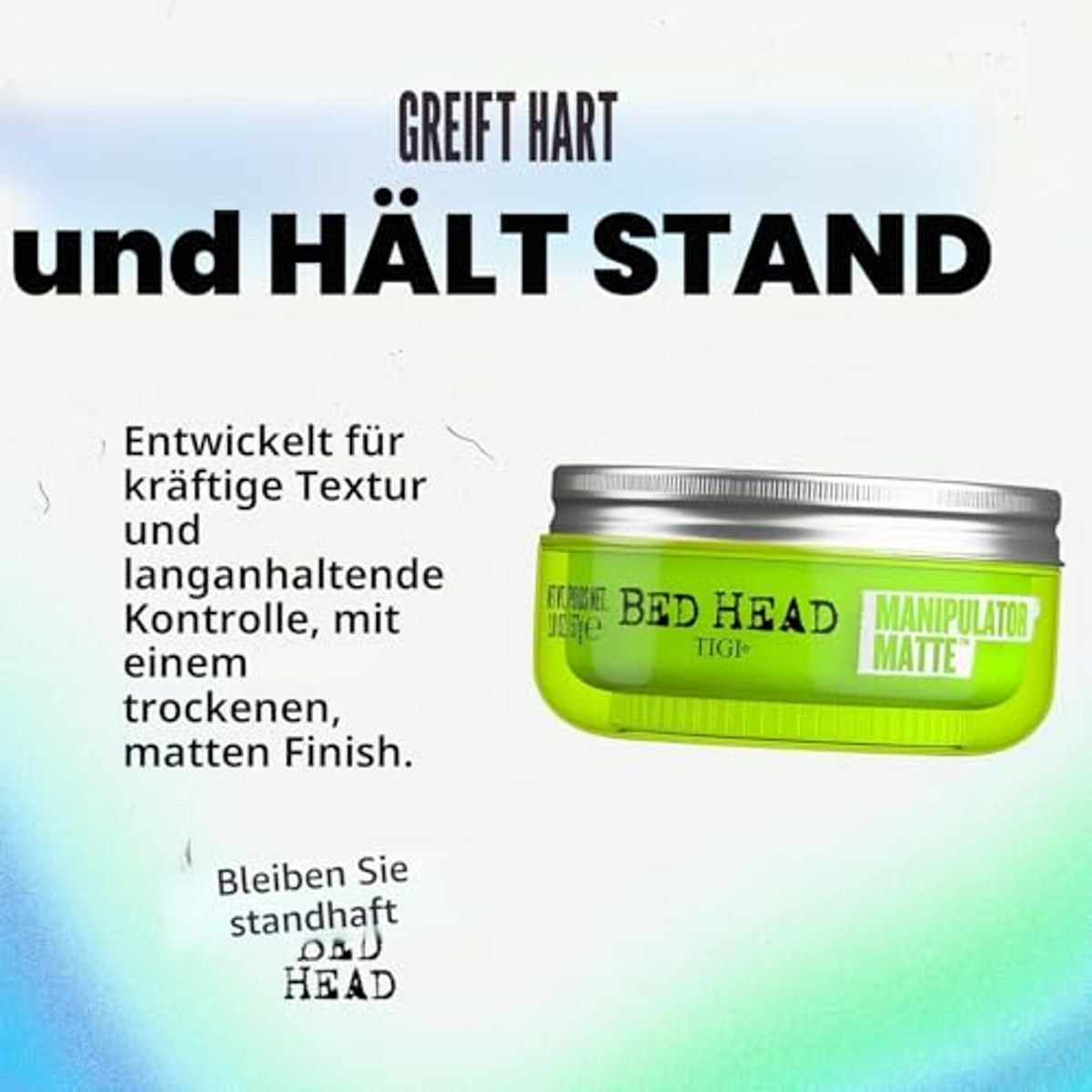 Bed Head by TIGI Manipulator Matte haarwax-pasta voor sterke grip, 57 g – TIGI