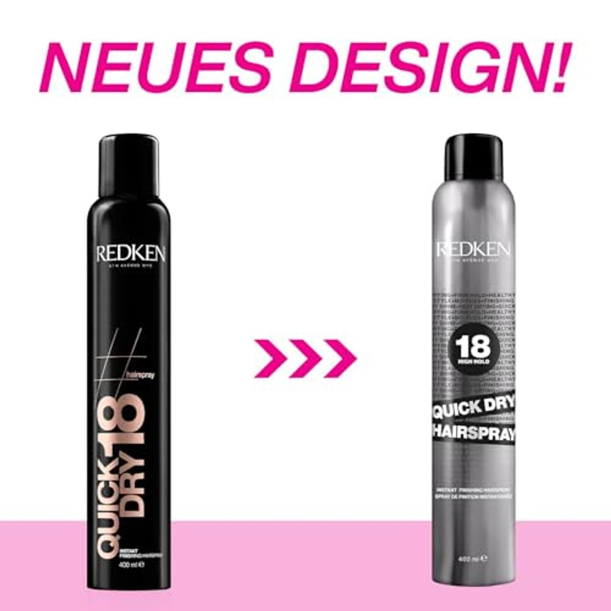 Redken Quick Dry Spray Snel Drogende Glansspray 400 ml - 6-pack – foto 3