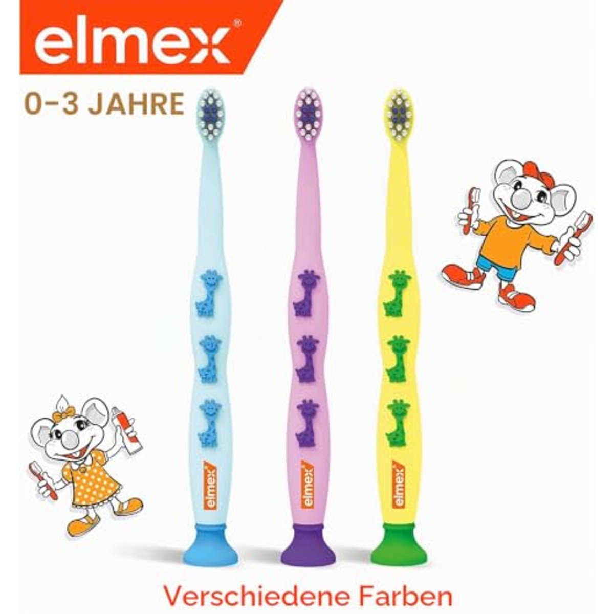 ELMEX soft-tandenborstel 0/3 jaar – ELMEX