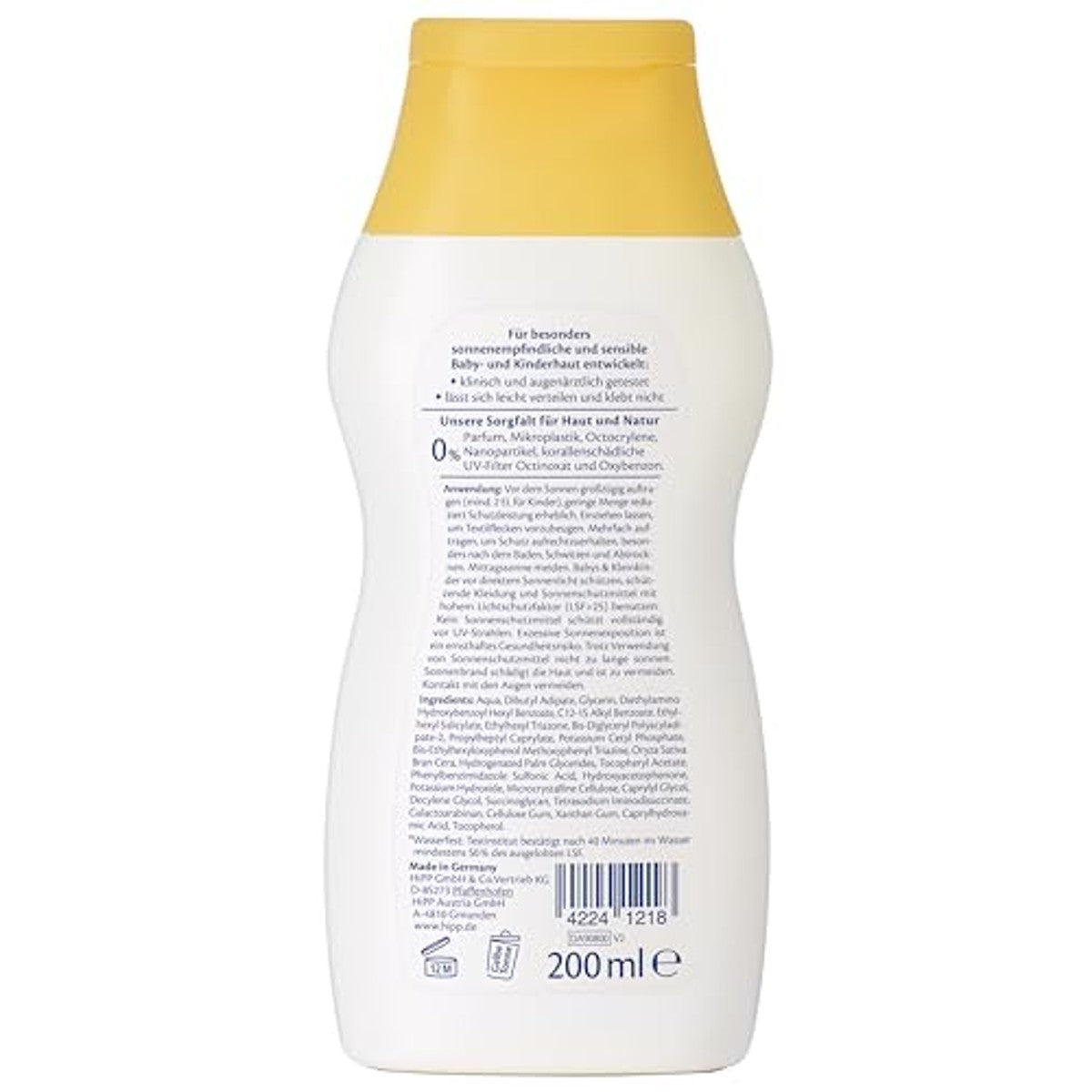 HiPP Babysanft Zonnemelk SPF 50+ 3 x 200 ml - Voordeelverpakking