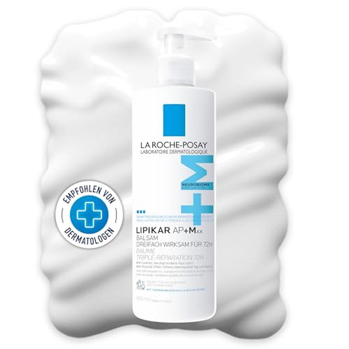 La Roche-Posay Lipikar Balsem AP+Max Bodylotion 400 ml - 3-pack