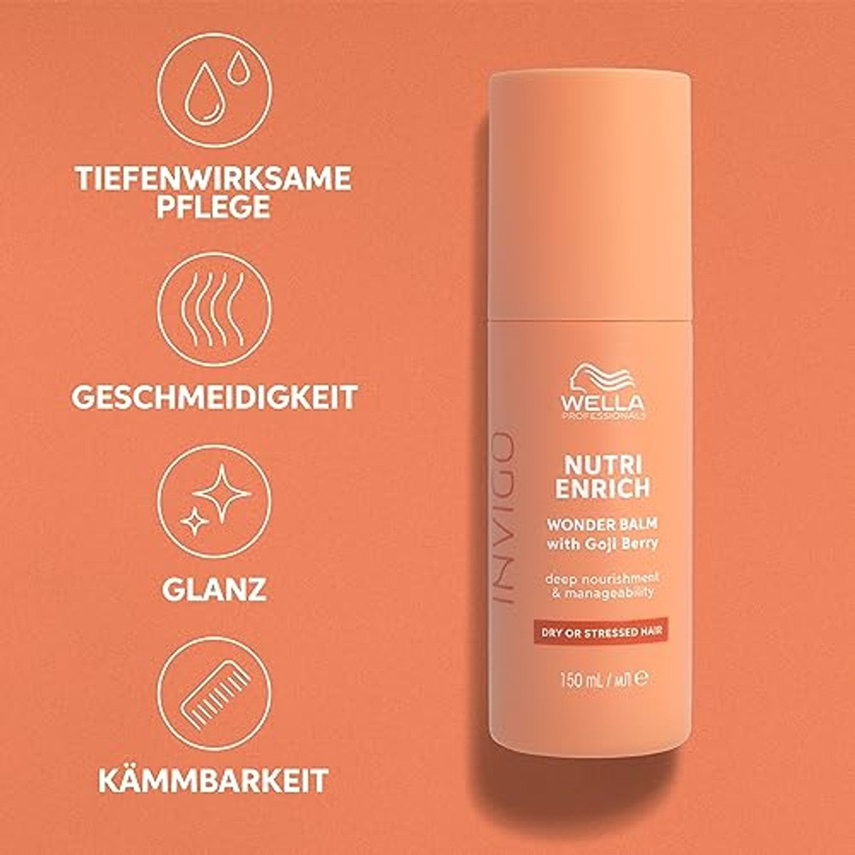 Wella Professionals Invigo Nutri Enrich Wonder Balm 6 x 150 ml - Voordeelverpakking – foto 3